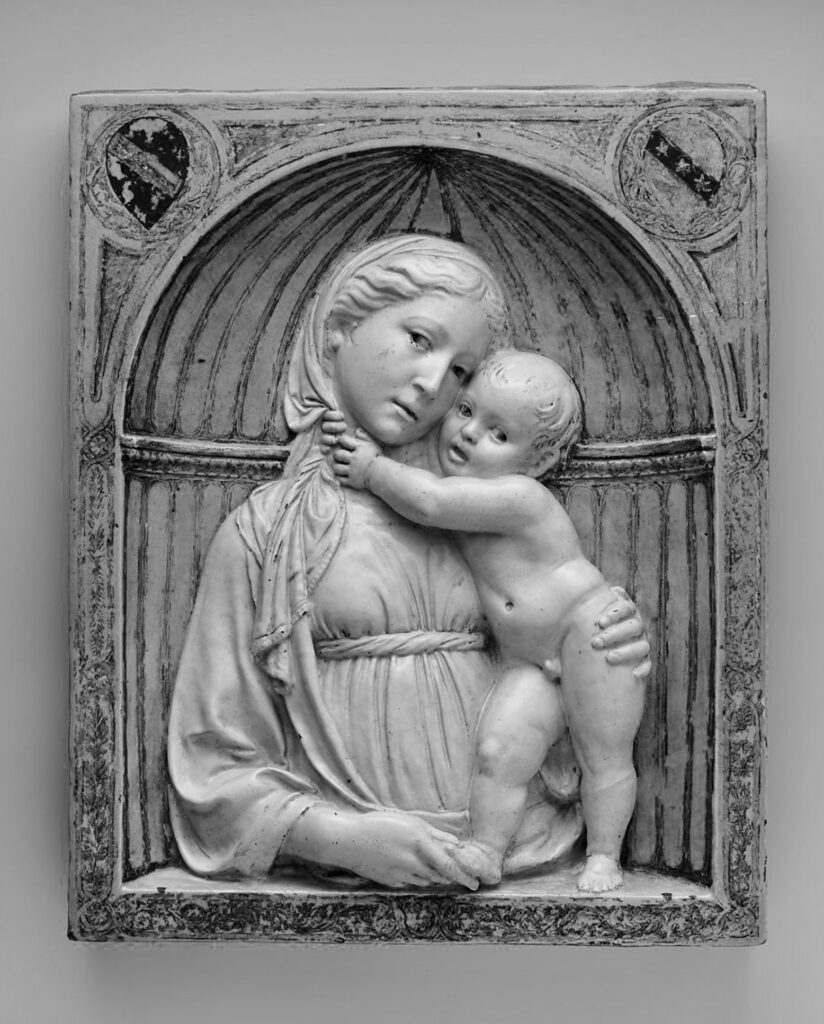 Luca della Robbia, The Bliss Madonna, Met, New York